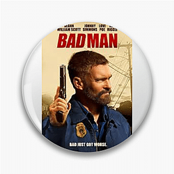 Bad Man Merch Collection Bad Man Pins