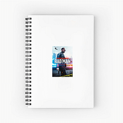 Bad Man Merch For Fans Bad Man Notebook