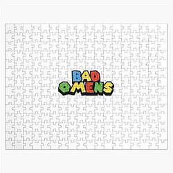 Bad Omens - Band Sticker Super Mario Jigsaw Puzzle