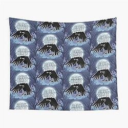 Raven Black Omens Tapestry