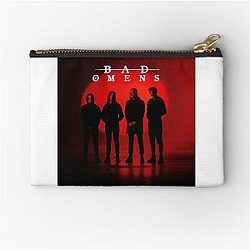 Red Bad Omens Tour 2026 Zipper Pouch