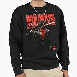 Bad Omens The Death Of A Mind Art Pullover Sweatshirt