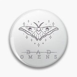 Bad Omens Moth Pin