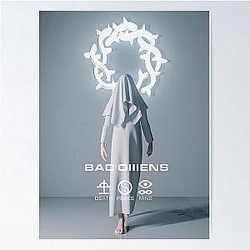 Bad Omens White Tour 2026 Poster