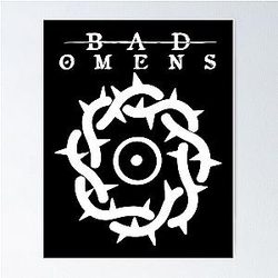 Bad Omens Logo Tour 2026 Poster