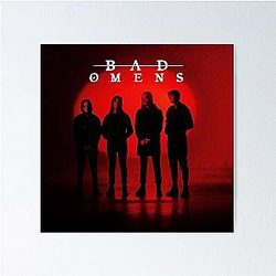 Red Bad Omens Tour 2026 Poster