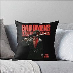 Bad Omens The Death of Mind Art Throw Pillow