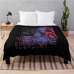 Noah Sebastian Bad Omens Metalcore Concert Throw Blanket
