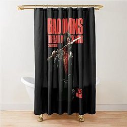 Bad Omens the Death of Mind Art Shower Curtain