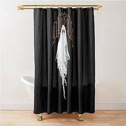 Bad Omens Ghost Shower Curtain