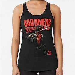 Bad Omens The Death of Peace of Mind Art Racerback Tank Top