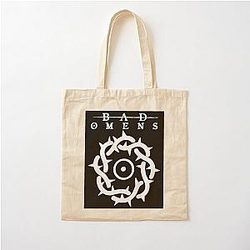 Bad Omens Logo Tour 2026 Cotton Tote Bag