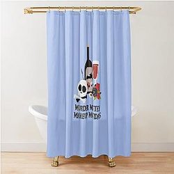 Bailey Sarian Murder Mystery Mondays Shower Curtain