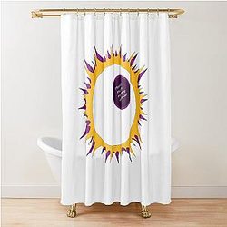 Monday Murder Mystery Makeup - Bailey Sarian Shower Curtain