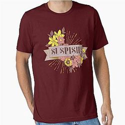 Suspish Vintage Flower Drawing - Bailey Sarian Essential T-Shirt