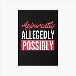 Bailey Sarian Possibly Suspish Crime Story Art Board Print