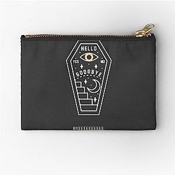 Bailey Sarian Suspenders Zipper Pouch