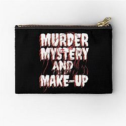 Murder Mystery and Makeup Bailey Sarian Suspicious Crime Story Pouch