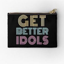 Get Better Idols with Bailey Sarian Suspish Zipper Pouch