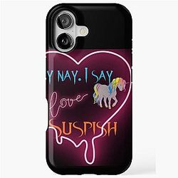 Bailey Sarian - Suspicious - Unicorn iPhone Tough Case