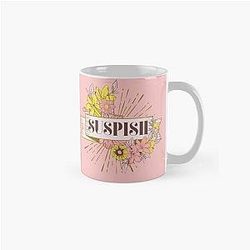 Suspish Vintage Flower Drawing Bailey Sarian Classic Mug
