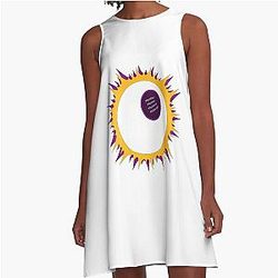 Monday Murder Mystery Makeup - Bailey Sarian Suspish A-Line Dress