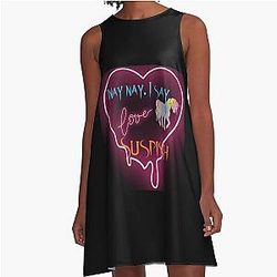 Bailey Sarian - Suspicious - Unicorn A-Line Dress