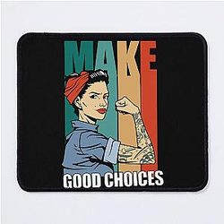 Make Good Choices with Bailey Sarian: A Suspenseful Crime Story Mouse Pad