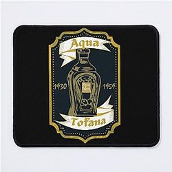 Aqua Tofana Vintage Version 2.0 Bailey Sarian Suspiious Crime Story Mouse Pad