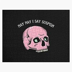 Bailey Sarian Suspicious Jigsaw Puzzle