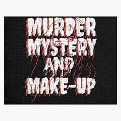 Murder Mystery and Bailey Sarian Suspicious Crime Story Jigsaw Puzzle