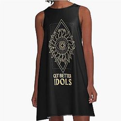 Get Better Idols: Bailey Sarian Suspicous Crime Story A-Line Dress