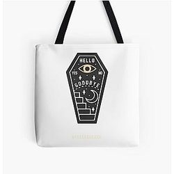 Bailey Sarian Suspish All Over Print Tote Bag