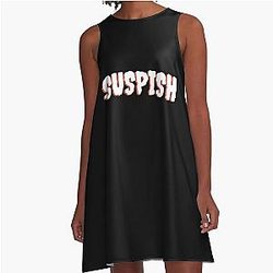 Bailey Sarian Suspish Crime Story A-Line Dress