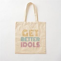 Get Better Idols with Bailey Sarian Suspish Cotton Tote Bag