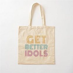Get Better Idols - Bailey Sarian Suspish Cotton Tote Bag