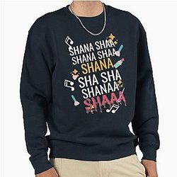 Shana Theme Song- Bailey Sarian Suspicious Crime Story Pullover Sweatshirt