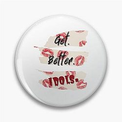Get Better Idols - Bailey Sarian Suspicious Pin