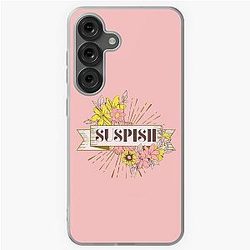 Suspish Vintage Flower Drawing - Bailey Sarian Samsung Galaxy Soft Case