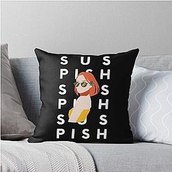 Bailey Sarian Thrash Throw Pillow