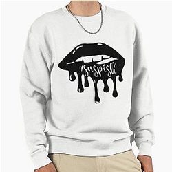 Bailey Sarian Suspicious Pullover Sweatshirt
