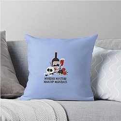 Bailey Sarian Murder Mystery Mondays Throw Pillow