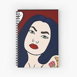 Bailey Sarian Spiral Notebook