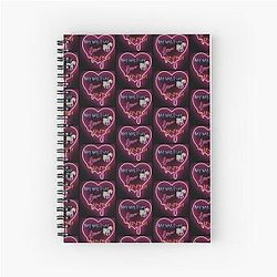 Bailey Sarian - Suspicious - Unicorn Spiral Notebook