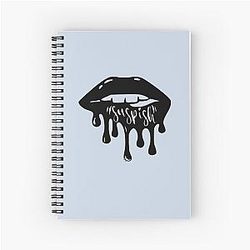 Bailey Sarian Suspicious Spiral Notebook