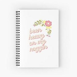 Been heavy on my head - Bailey Sarian Suspish Spiral Notebook