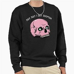 Bailey Sarian Suspish Pullover Sweatshirt