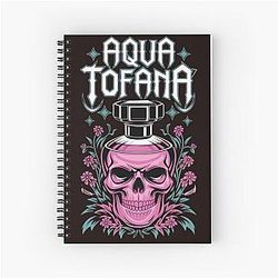 Aqua Tofana Spiral Notebook