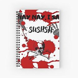 Bailey Sarian Suspicious Spiral Notebook