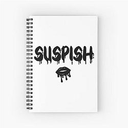 Bailey Sarian Suspish Spiral Notebook